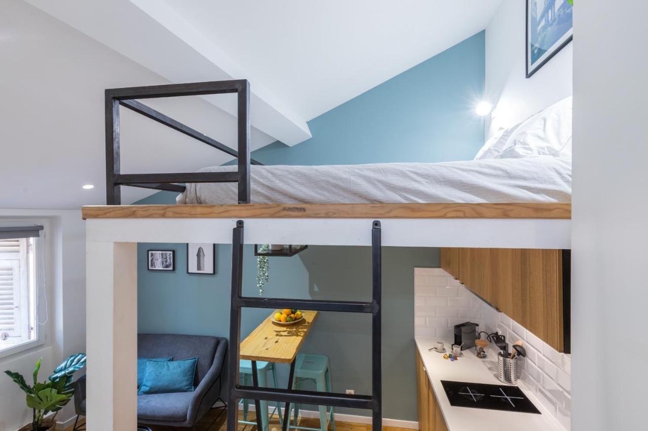 1 Gallo Lot 2 - Studio Mezzanine En Plein Coeur Du Vieux Nizza Esterno foto